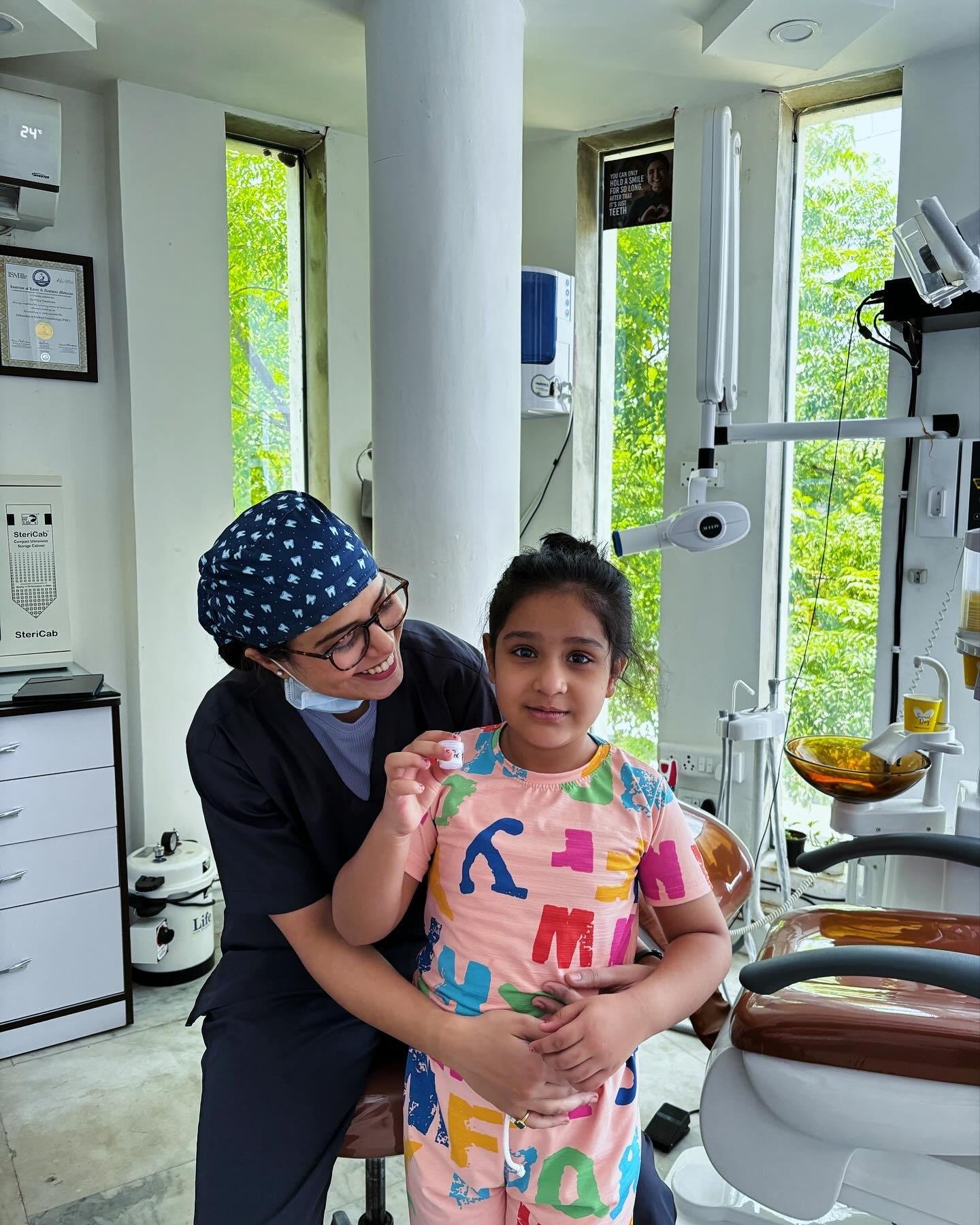 Dr. Priya Nandwana treating patient with care